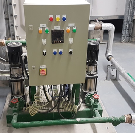 Installation of VM booster set in Doha metro project